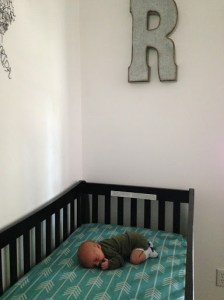 Monochromatic Twin Nursery | Liam + Rivan