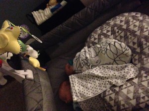 Monochromatic Twin Nursery | Liam + Rivan